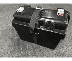 Battery 120AH Lithium in Battery Box - $70